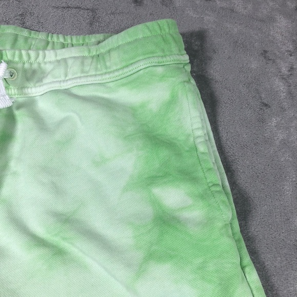 Nike Shorts Mens XL Green Tie Dye Have A Nike Day French Terry Lounge DN3839-332 - Picture 4 of 10